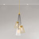 Liana 4 Light 14.5 inch Brushed Gold Chandelier Ceiling Light